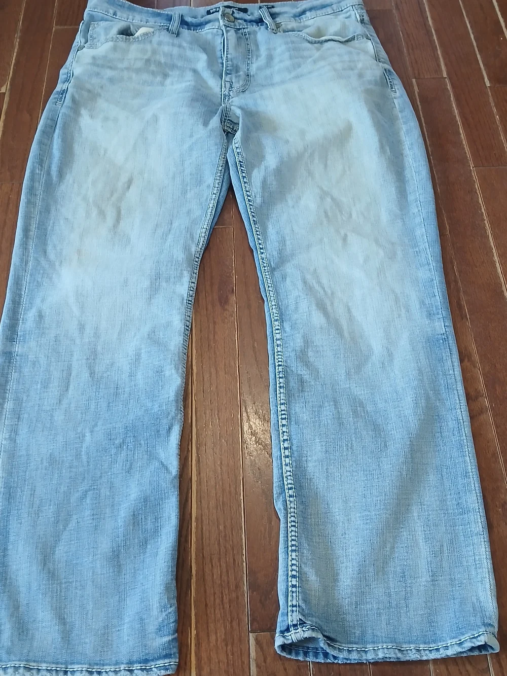 BKE Light Wash Men’s Jake Relaxed Jeans Sz 36x30 Western Cowboy Fall Rodeo